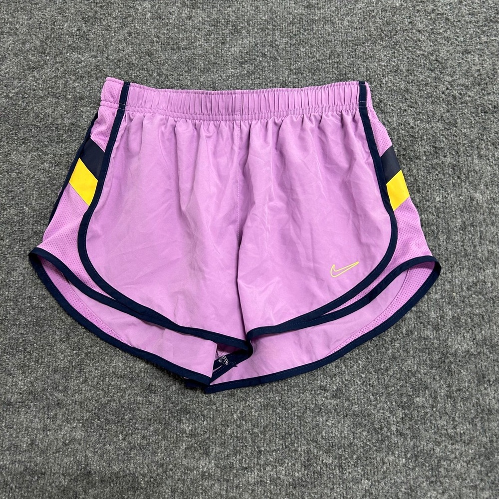 Nike Shorts Womens Size S Purple Running Mesh Trim Athletic Gym Workout 65682